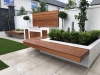 Outdoor Built in BBQ and Bench