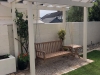 Swing Seat under an Arbour
