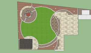 Modern Garden Design Plan