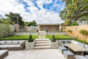 Contemporary Back Garden