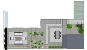 Contemporary Garden Design Plan